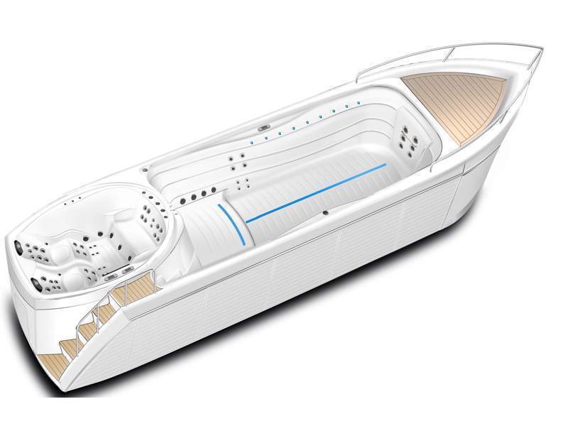 Плавательный спа-бассейн Allseas Spa Zeus Плавательный спа-бассейн Allseas Spa Zeus