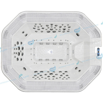 Переливной СПА бассейн Joyee SPA Dubai без оборудования